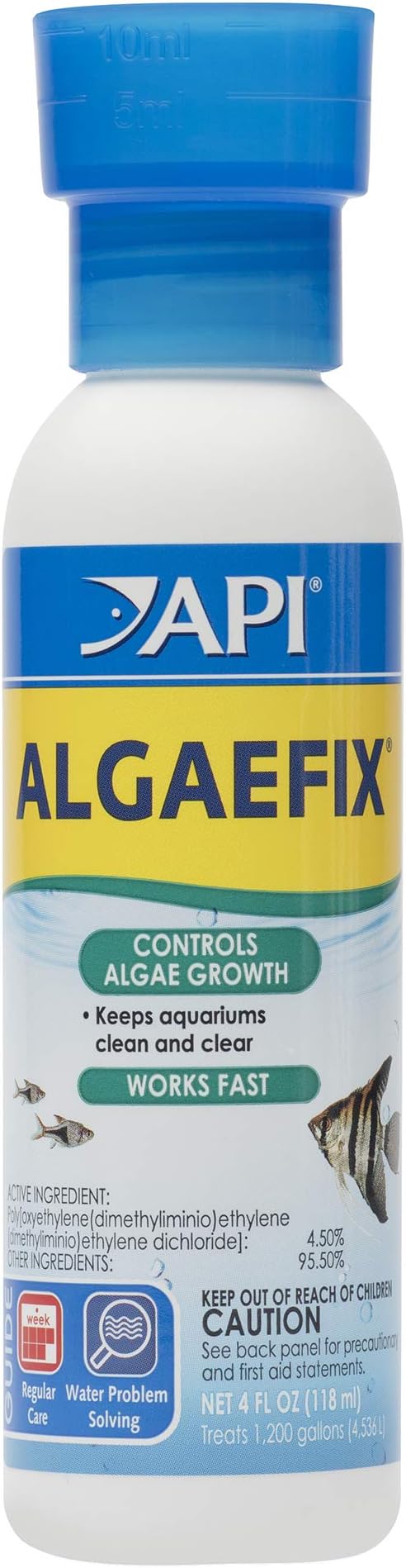 API ALGAEFIX Algae Control 4-Ounce Bottle by API