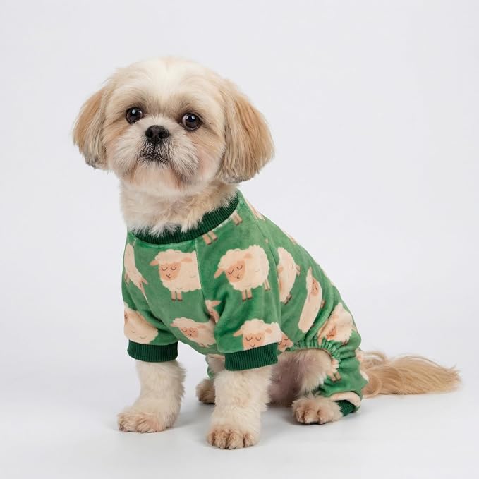 Fitwarm Funny Sheep Dog Pajamas, Warm Winter Dog Clothes - Image 4