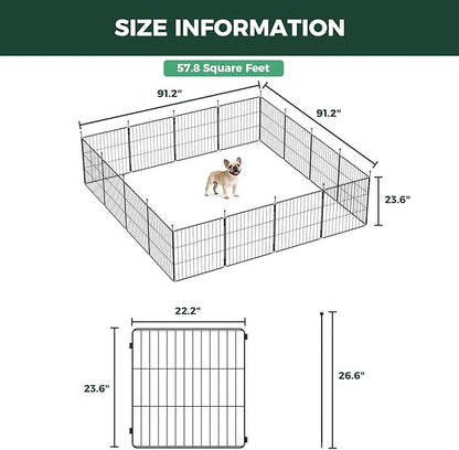 FXW MiniPaws Unleashed Dog Playpen, Expandable & Portable Design - Image 6