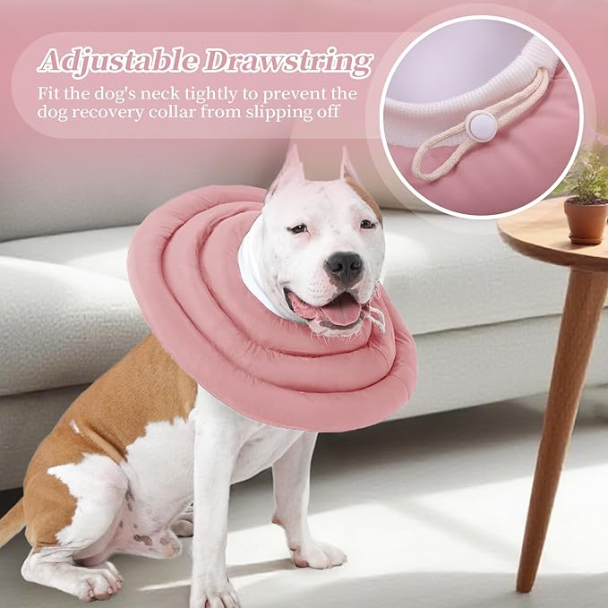 IDOMIK Dog Recovery Collar, Waterproof Soft Dog Cone After Surgery, Comfy - Image 5