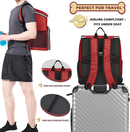 BAGLHER 丨Dog Travel Bag Backpack, Airline Approved Pet Supplies Backpack - Image 5