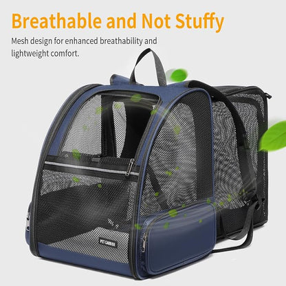 Cat Backpack，Expandable Cat Carrier Backpack, Dog Backpack Carrier and Pet - Image 4