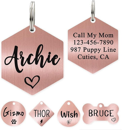 Ultra Joys Custom Personalized Dog ID Tag by UltraJoys