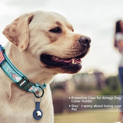 DAGANXI Tactical Dog Collar, Adjustable Military Training Nylon Dog Collar - Image 2