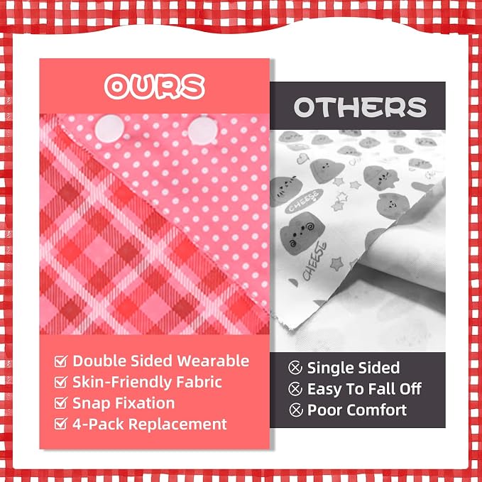 PAWCHIE Dog Bandanas Small Reversible Styles Pet Triangle Scarf Bibs - Image 5