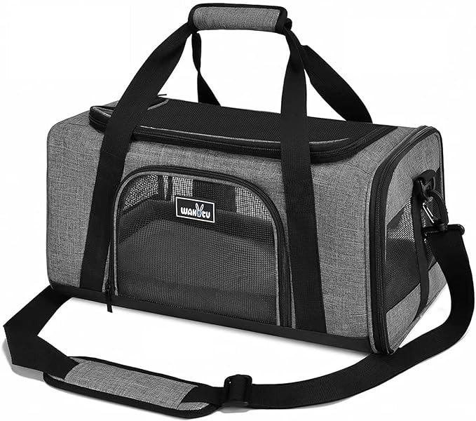 TSA Approved Pet Carrier for Small Cats Dogs, Travel Bag by Petshome