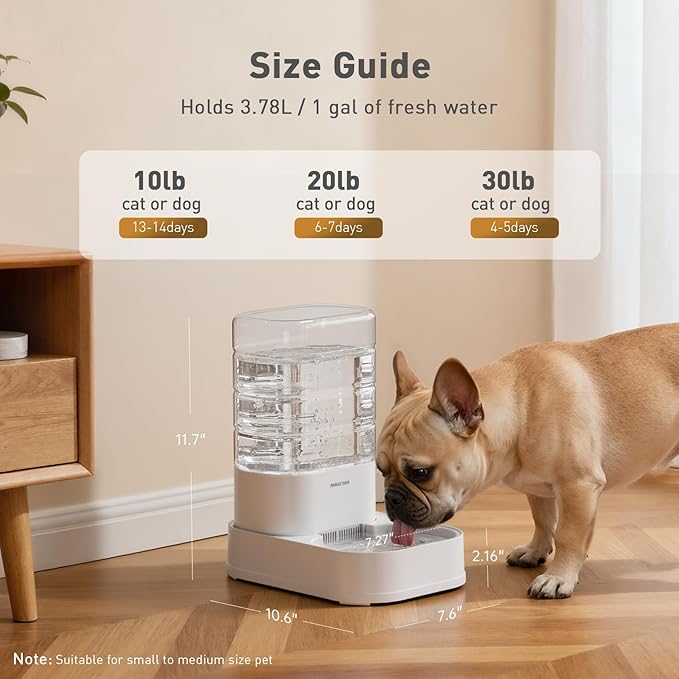 Gravity Dog Water Bowl Dispenser Automatic Pet Water Dispenser - Image 4