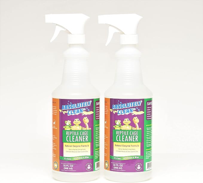 Absolutely Clean Amazing Reptile & Amphibian Terrarium Cleaner and Deodorizer by AbsolutelyClean