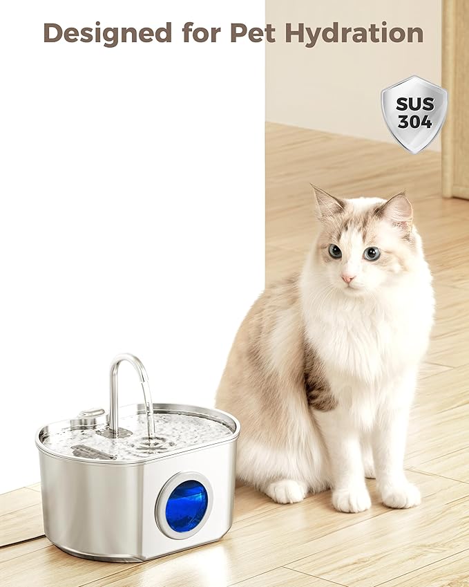 Official 6 Pack Wireless Cat Fountain Replacement Filters & Pre-Filter Sponges - Image 3