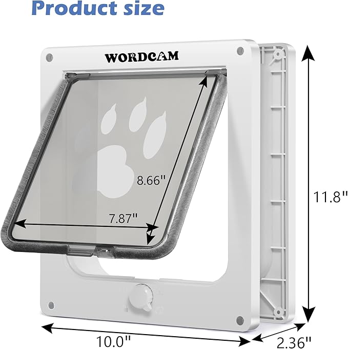 Wordcam X-Large Cat Door, Cat Door - Image 6