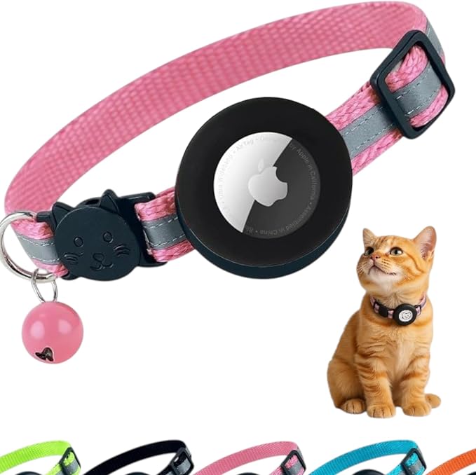 AirTag Cat Collar Airtag Holder by AmazeGoods