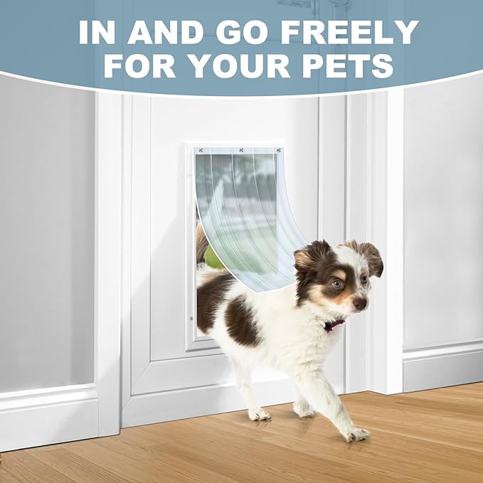 Uross Dog Door Replacement Flaps -5.9 FT x 11.8 in Ruff Weather DIY Cat Doggie - Image 6