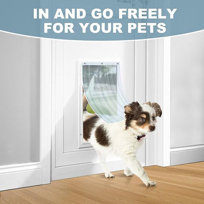 Uross Dog Door Replacement Flaps -5.9 FT x 11.8 in Ruff Weather DIY Cat Doggie - Image 6