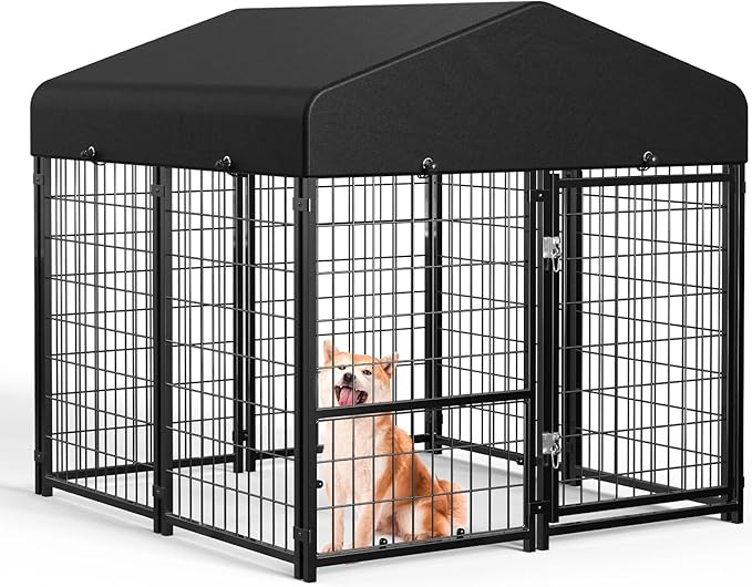Sino Luban Outdoor Dog Kennel Outside Run by SINOLUBAN