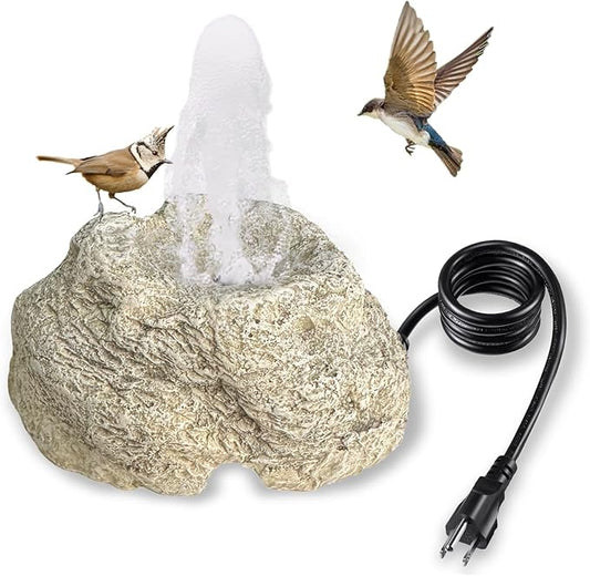 SAC SMARTEN ARTS Fountain for Bird Baths for Bird Bath Fountain by SACSMARTENARTS