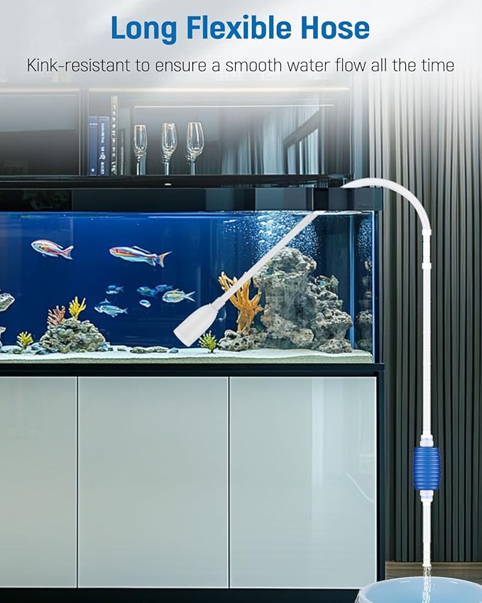 Pawfly Aquarium Water Changer Aquarium Siphon Vacuum Cleaner - Image 7