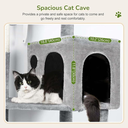 Globlazer Cat Tree Tower with Scratching Post - Image 3