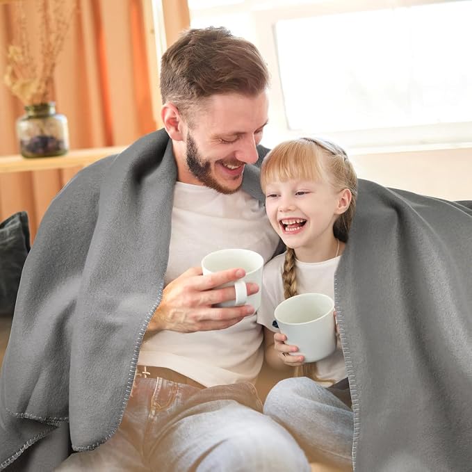 Fleece Throw Blankets Bulk Fleece Blankets Solid Wholesale Lightweight Warm Soft - Image 2