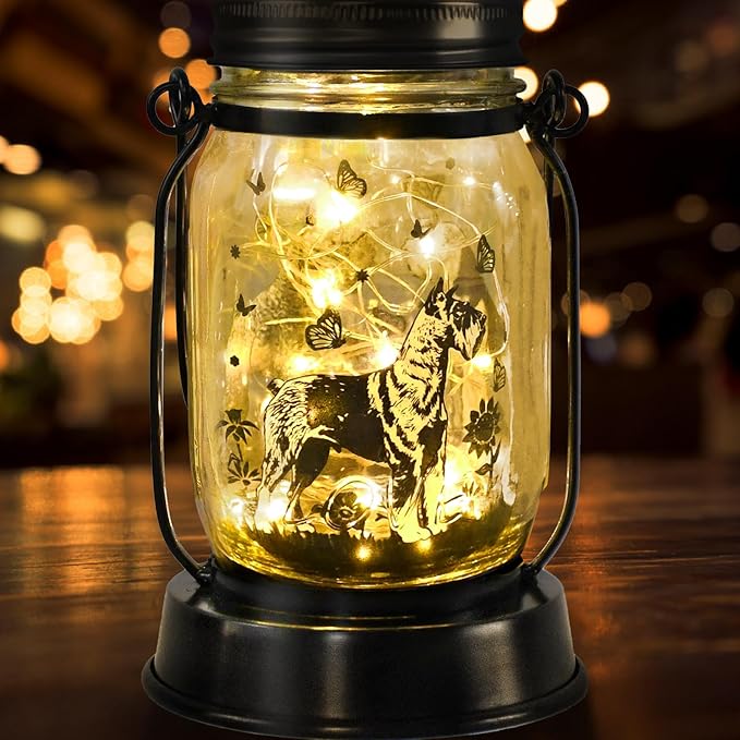 Kerry Blue Terrier Gifts for Women/Men, Pet Solar Lanterns Kerry Blue Terrier - Image 9