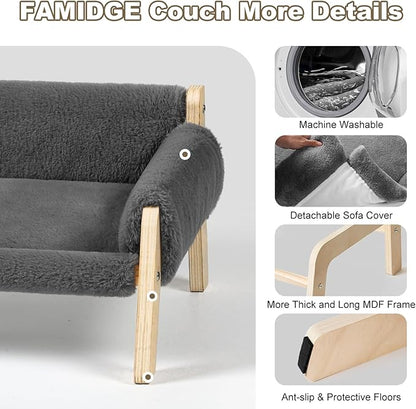 Elevated Cat Couch Bed for Indoor Cats - Image 6
