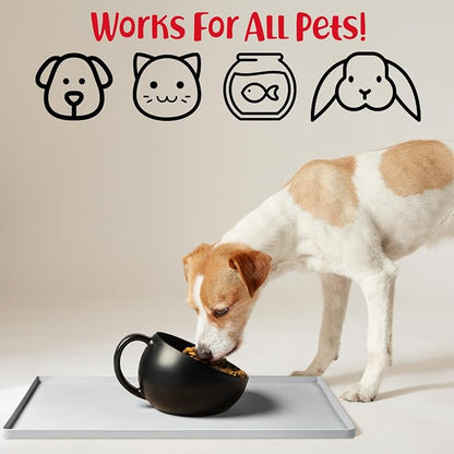 DogBuddy Dog Food Mat – Waterproof Dog Bowl Mat - Image 4