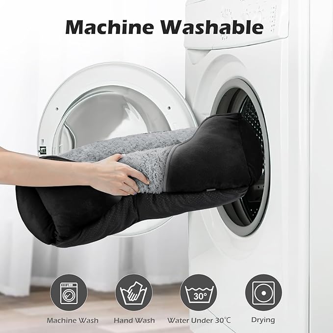 INVENHO Medium Dog Bed Rectangle Washable Orthopedic Soft Calming Sleeping Pet - Image 6