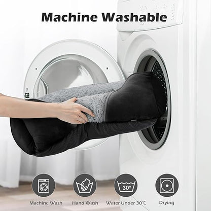 INVENHO Medium Dog Bed Rectangle Washable Orthopedic Soft Calming Sleeping Pet - Image 6