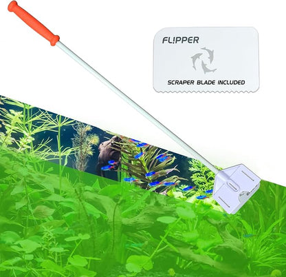 FLIPPER Platinum Hand Algae Scraper – Aquarium Glass and Acrylic Cleaner by FLPPER