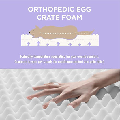 LE SURE Outdoor Waterproof Dog Bed - Image 3