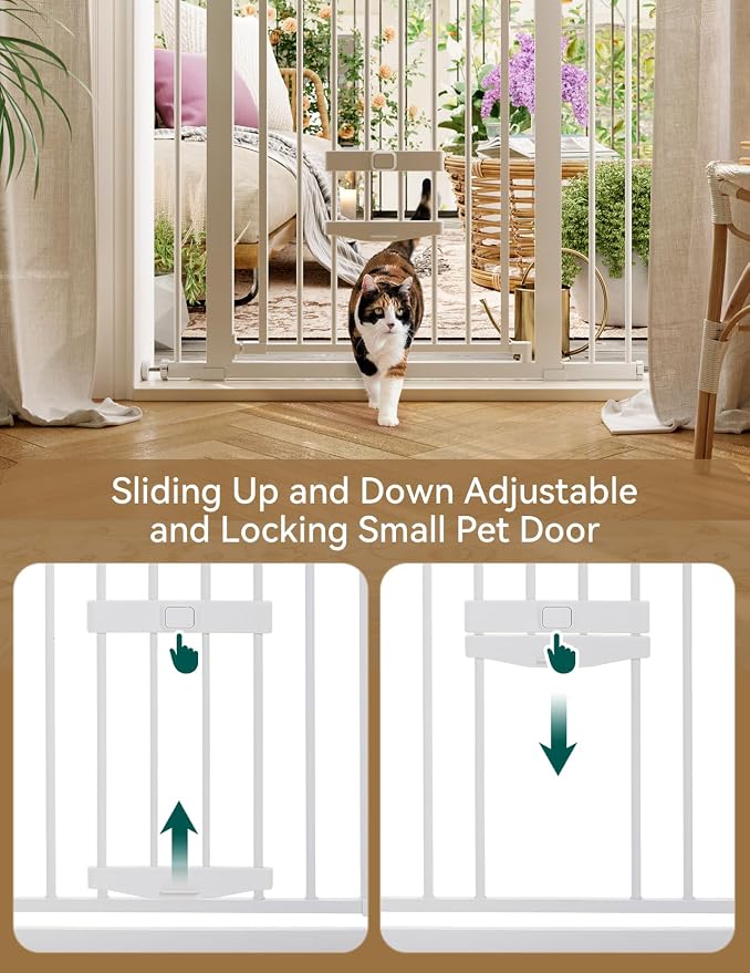 Babelio 36 Inch Extra Tall Baby Gate - Image 4