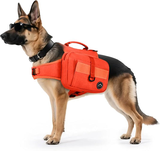 Himal Outdoors Dog Backpack & Saddle Bag, Tactical Hiking Backpack by HimalOutdoors