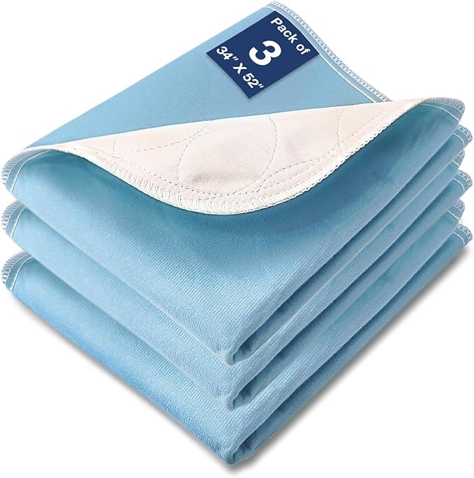 Bed Pads Washable Waterproof, Waterproof Bed Pad & Pee Pad, The Elderly and Pets by SOLOSHINE