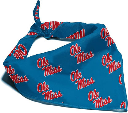 Ole Miss Rebels Officially Licensed Bandana by ShopInstaPets