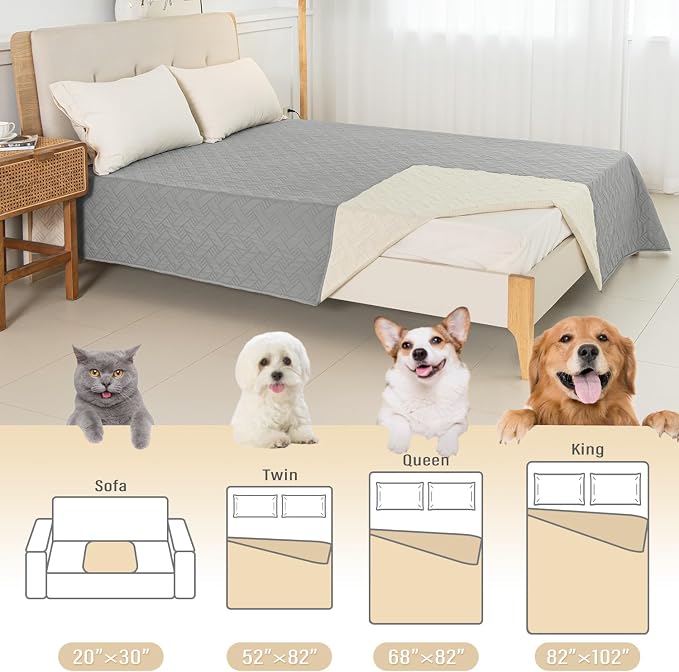 BOCTOPUG Dog Bed Cover for Pets Blankets Rug Pads for Couch Protection - Image 5