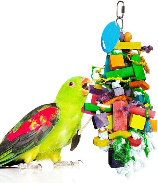 SunGrow Parrot Toy – Bird Foraging & Chew Toy by SunGrow