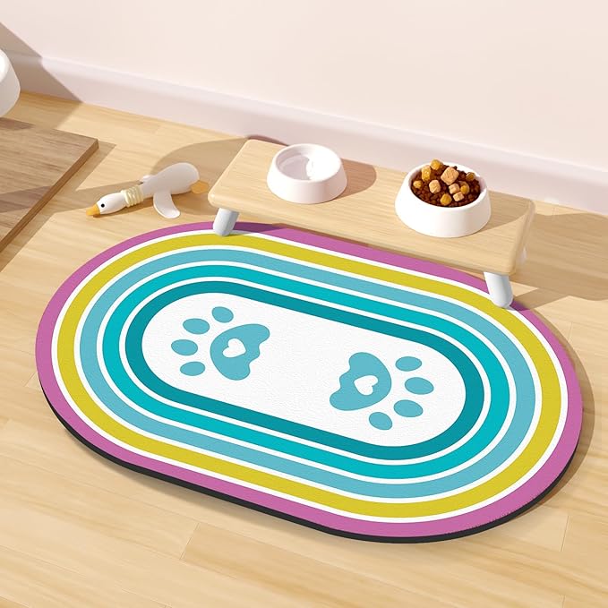 Cat Food Mat Small by METEOROCK