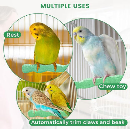 2pcs Bird Beak Grinding Stone, Anti-Slip Parakeet Nail Trimming Stick Resin - Image 6