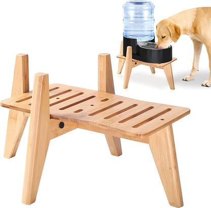 Dog Water Bowl Dispenser Stand by ZPirates