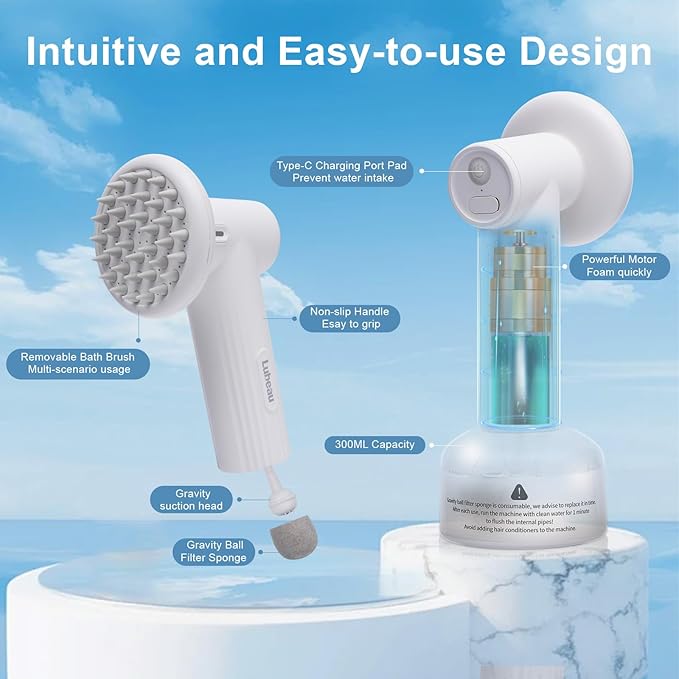 Pet Electric Foaming Dog Shampoo Dispenser - Image 4