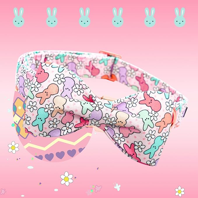 Lionheart glory Dog Bow Collar Easter Day Dog Collar - Image 3