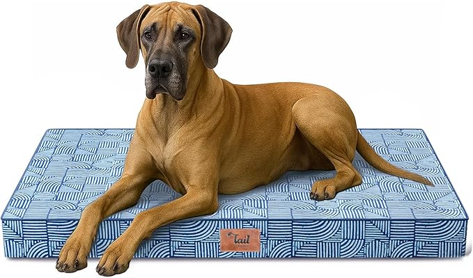 Outdoor Extra Large Dog Bed, Jumbo Waterproof Dog Bed by TailStories