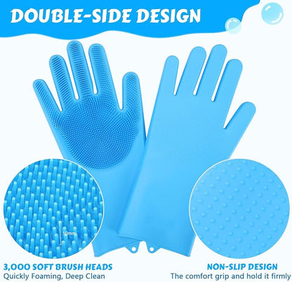 Pecute Pet Grooming Gloves - Image 3