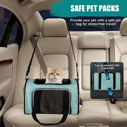 Cat, Dog Carrier for Small Medium Pet Carriers Up to15Lbs, Cats Carrier Soft- - Image 5