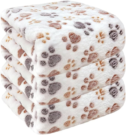 Dog Blankets for Large Dogs, Soft Fluffy Flannel Pet Blanket Mat Cover for Bed by NXDZI