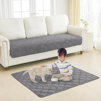 Smiry Waterproof Dog Bed Cover Blanket 40x50, Soft Reversible Pet Blanket - Image 7