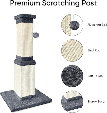 AGYM Cat Scratching Post, 32 Inch Cat Scratching Posts - Image 2