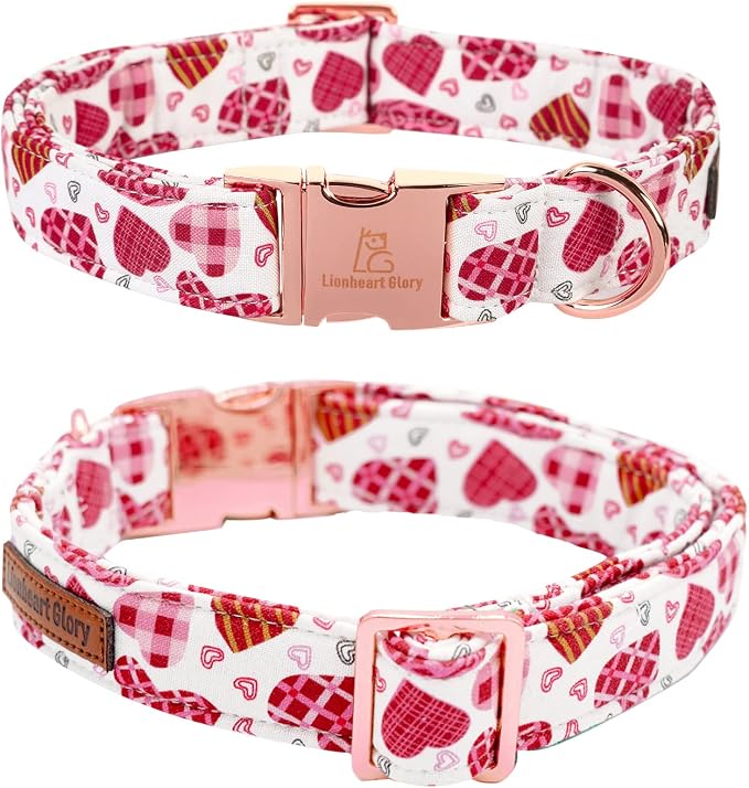 Lionheart glory Heart Dog Collar, Adjustable Dog Collar - Image 4