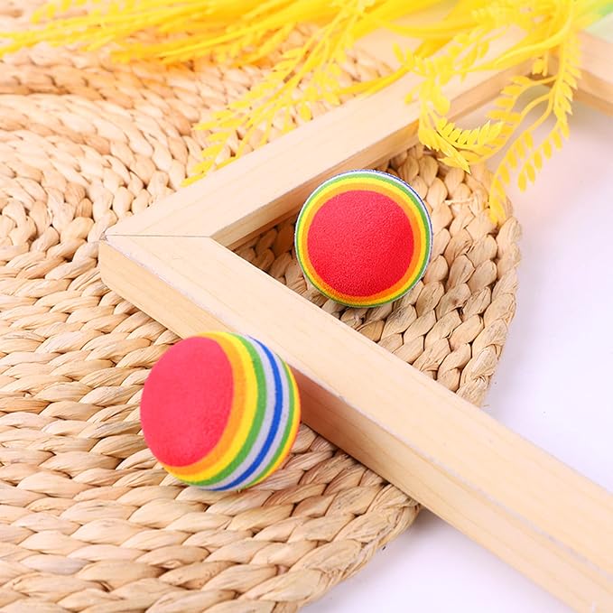 PET SHOW 50pcs 1.38" Cat Toy Balls Interactive - Image 5