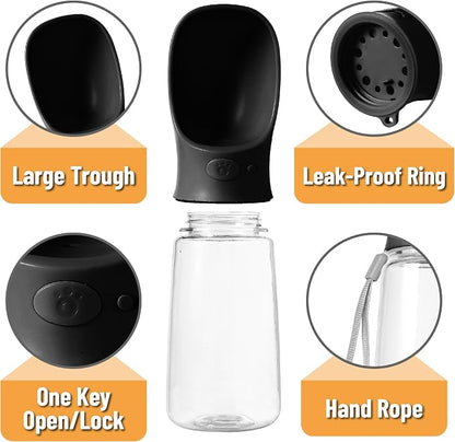 Mr. Pen- Dog Water Bottle, 19 oz, Portable Dog Water Bottle Dispenser, Not - Image 5