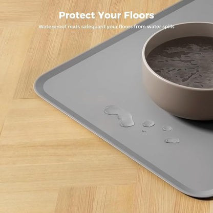Silicone Pet Food Mat Waterproof - Image 4